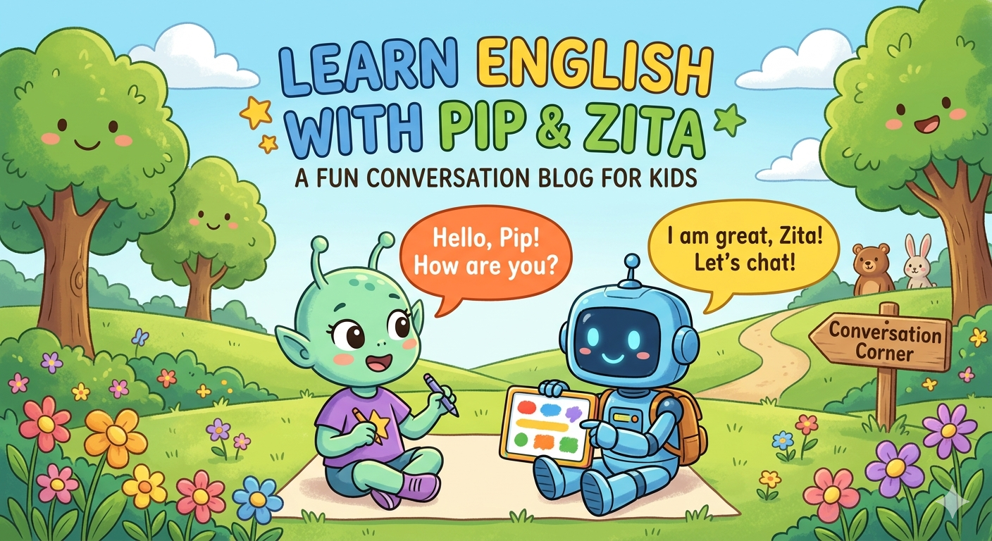 Pip and Zita: A Rainy Day